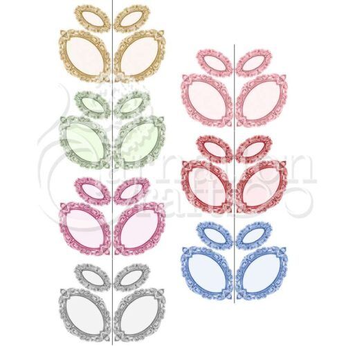 Carnation Crafts Petite Filigree Oval Vignette Downloads