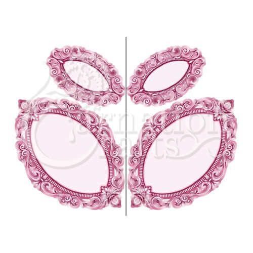 Carnation Crafts Petite Filigree Oval Vignette Downloads - Vignette 3