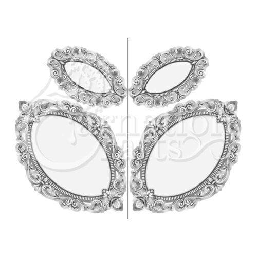 Carnation Crafts Petite Filigree Oval Vignette Downloads - Vignette 5