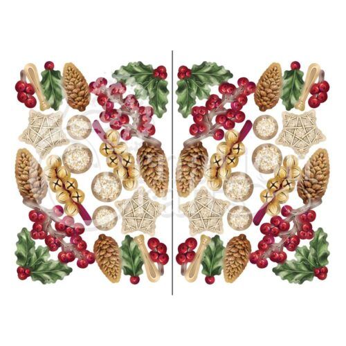 Carnation Crafts Adorn The Season Vignette Downloads - Vignette 1