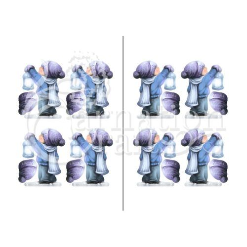 Carnation Crafts By Lanterns Light Vignette Downloads - Vignette 4