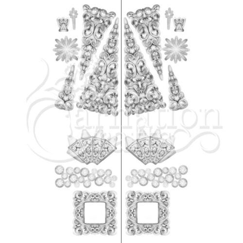 Carnation Crafts Christmas Tree Exploding Box Vignette Downloads - Vignette 5