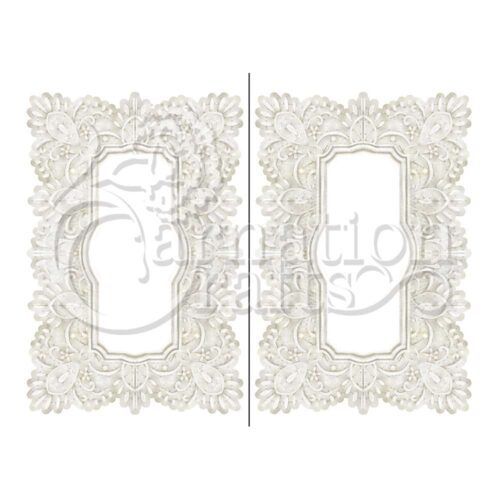 Carnation Crafts Grace In Lace Frame Vignette Downloads - Vignette 1