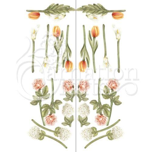 Carnation Crafts Elegant Stems Vignette Downloads - Vignette 1