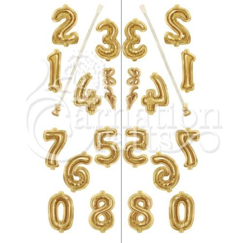 Carnation Crafts Number Balloons Vignette Downloads - Vignette 1