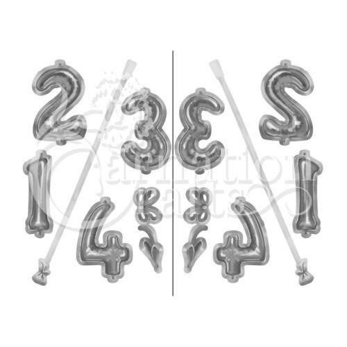 Carnation Crafts Number Balloons Vignette Downloads - Vignette 5