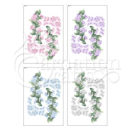 Carnation Crafts Nurtured Blooms USB Climbing Jasmine Additional Vignette Downloads