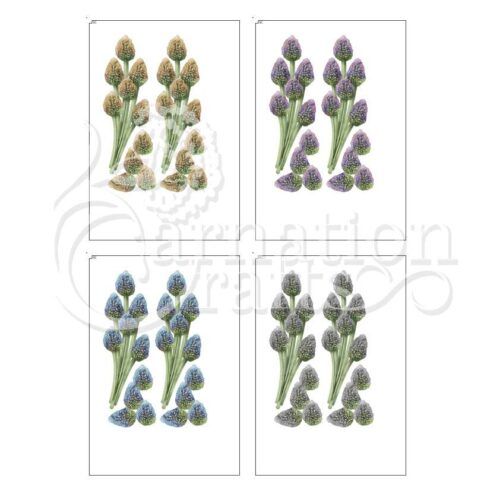 Carnation Crafts Nurtured Blooms USB Drumstick Alliums Additional Vignette Downloads