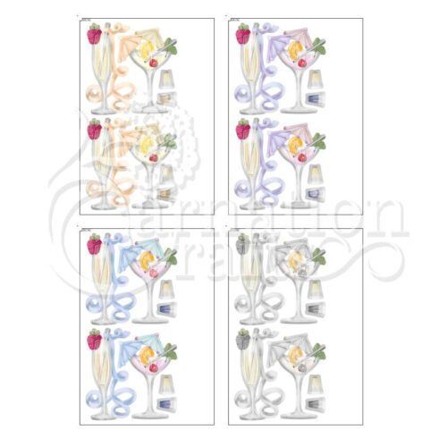 Carnation Crafts Nurtured Blooms USB Fancy Cocktails Additional Vignette Downloads
