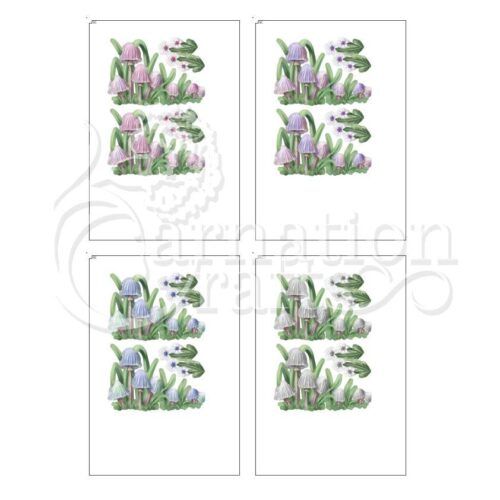 Carnation Crafts Nurtured Blooms USB Foragers Find Additional Vignette Downloads