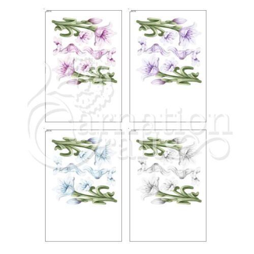 Carnation Crafts Nurtured Blooms USB Lily Additional Vignette Downloads