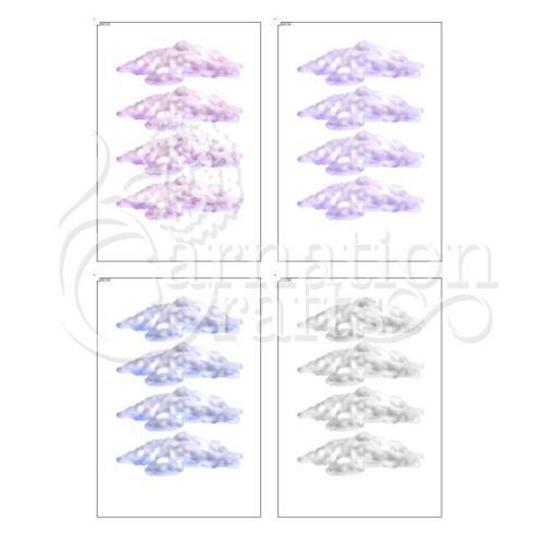 Carnation Crafts Nurtured Blooms USB Passing Clouds Additional Vignette Downloads