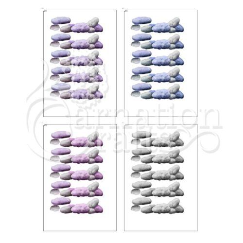 Carnation Crafts Nurtured Blooms USB Polished Pebbles Additional Vignette Downloads