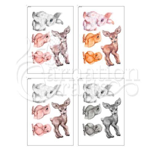 Carnation Crafts Nurtured Blooms USB Spring Wildlife Additional Vignette Downloads