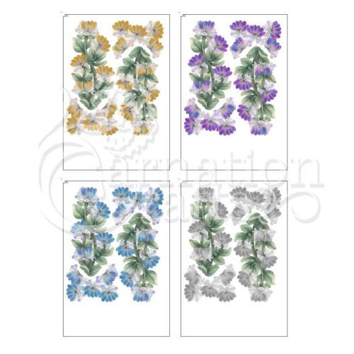 Carnation Crafts Nurtured Blooms USB Wandering Honeysuckle Additional Vignette Downloads