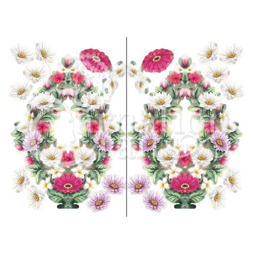 Carnation Crafts Delightful Daisies Vignette Downloads - Vignette 1