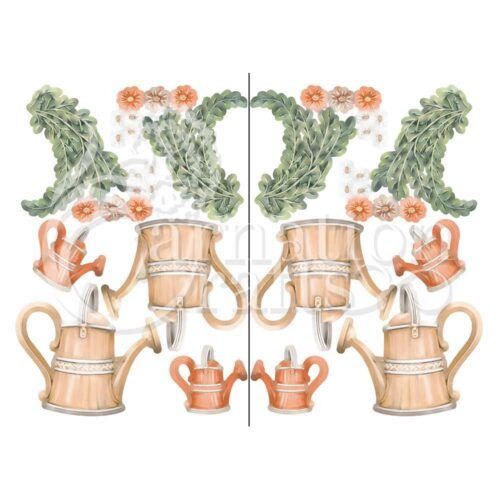 Carnation Crafts Showered In Florals Vignette Downloads - Vignette 3