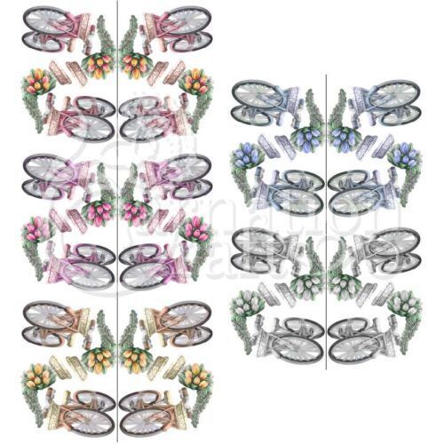 Carnation Crafts Bicycle & Blooms Vignette Downloads
