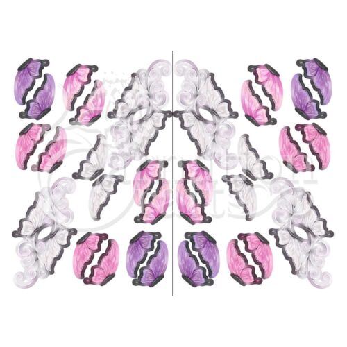 Carnation Crafts Dancing Butterflies Vignette Downloads - Vignette 2