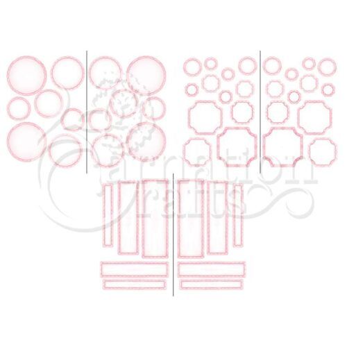 Carnation Crafts Mini Nested Name Plates Vignette Downloads - Vignette 2