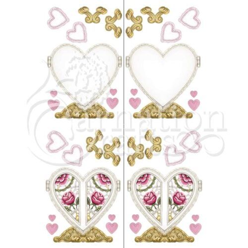 Carnation Crafts With An Open Heart Vignette Downloads - Vignette 1