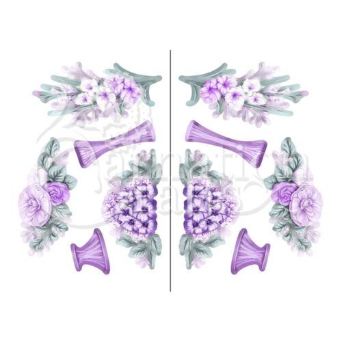 Carnation Crafts Dresser Posies Vignette Downloads - Vignette 3