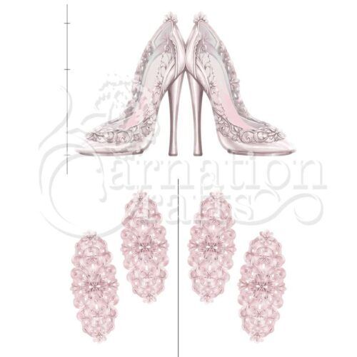Carnation Crafts Killer Heels Card Shape Vignette Downloads - Vignette 2