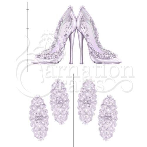 Carnation Crafts Killer Heels Card Shape Vignette Downloads - Vignette 3