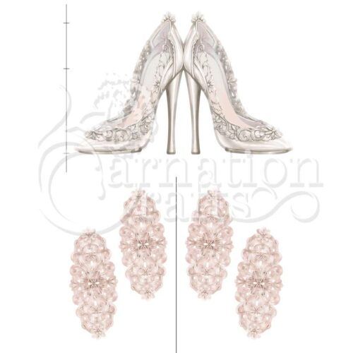 Carnation Crafts Killer Heels Card Shape Vignette Downloads - Vignette 4