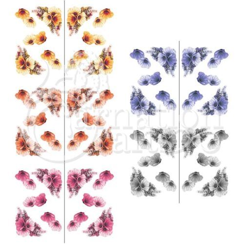 Carnation Crafts Anemone Trio Vignette Downloads