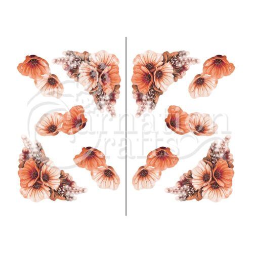Carnation Crafts Anemone Trio Vignette Downloads - Vignette 2