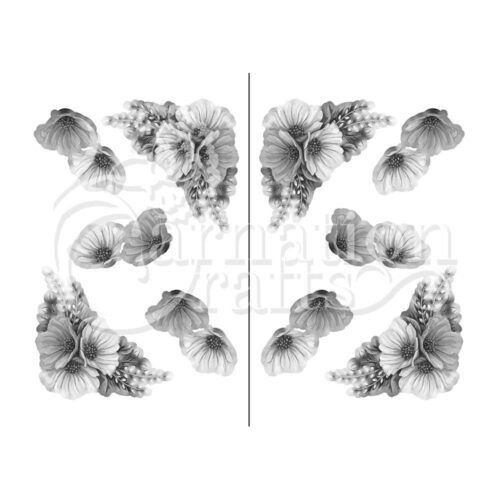 Carnation Crafts Anemone Trio Vignette Downloads - Vignette 5