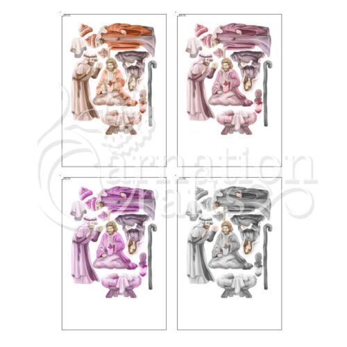 Carnation Crafts Christmas For All USB Nativity Characters Additional Vignette Downloads