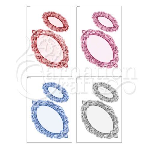 Carnation Crafts Christmas For All USB Petite Filigree Oval Frame Additional Vignette Downloads