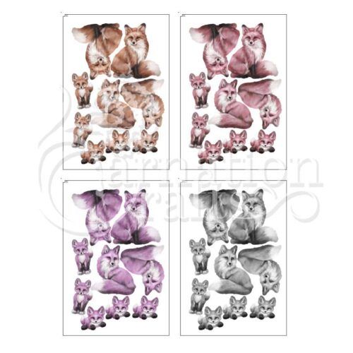 Carnation Crafts Christmas For All USB The Foxes Additional Vignette Downloads