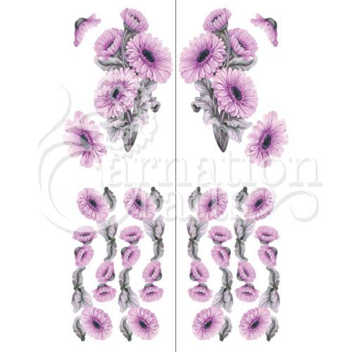 Carnation Crafts Gerberas In Bloom Vignette Downloads - Vignette 4