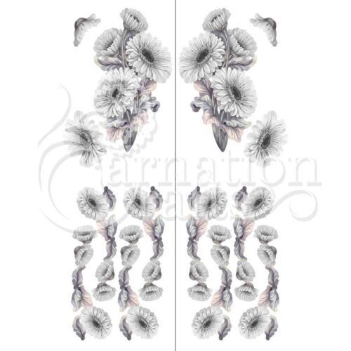 Carnation Crafts Gerberas In Bloom Vignette Downloads - Vignette 5
