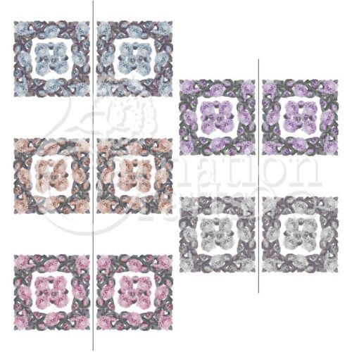 Carnation Crafts Fancy Chrysanthemum Frame Vignette Downloads