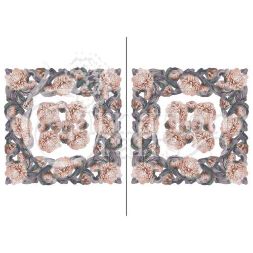 Carnation Crafts Fancy Chrysanthemum Frame Vignette Downloads - Vignette 2