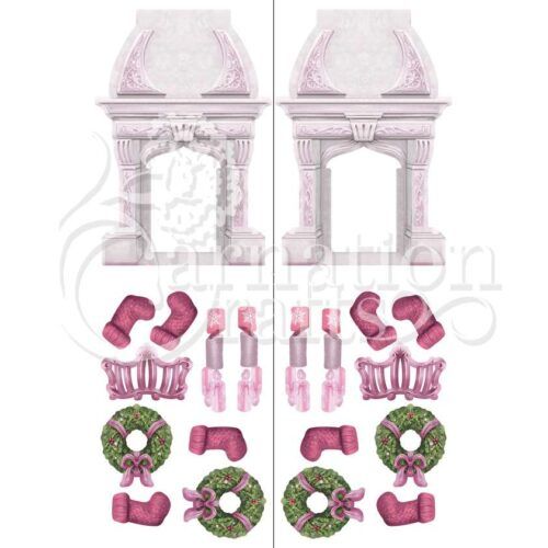 Carnation Crafts Magic Fireplace Vignette Downloads - Vignette 3