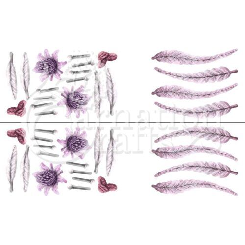 Carnation Crafts Thistle & Fern Vignette Downloads - Vignette 4