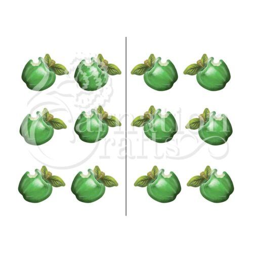 Carnation Crafts Apple Vignette Downloads - Vignette 2