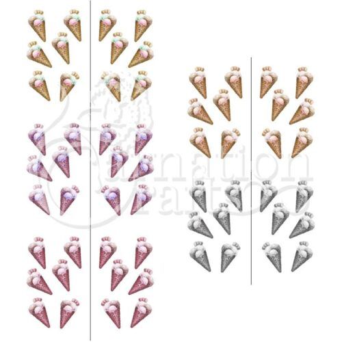 Carnation Crafts Ice Cream Vignette Downloads