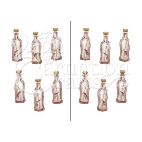 Carnation Crafts Message In A Bottle Vignette Downloads - Vignette 2