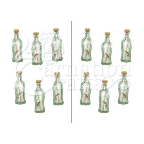 Carnation Crafts Message In A Bottle Vignette Downloads - Vignette 4