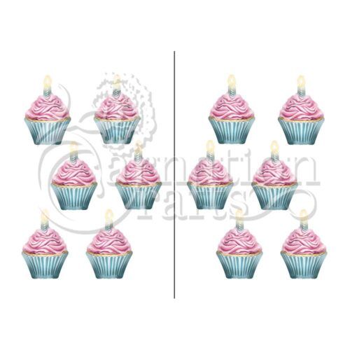 Carnation Crafts Cupcake Vignette Downloads - Vignette 1