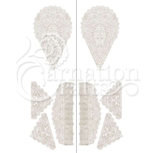 Carnation Crafts Love In Lace Vignette Downloads - Vignette 1