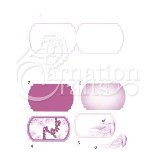 Carnation Crafts Serene Swan Quick Card Vignette Downloads - Vignette 3
