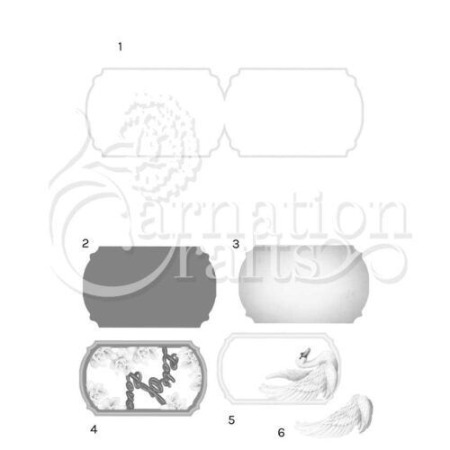 Carnation Crafts Serene Swan Quick Card Vignette Downloads - Vignette 5