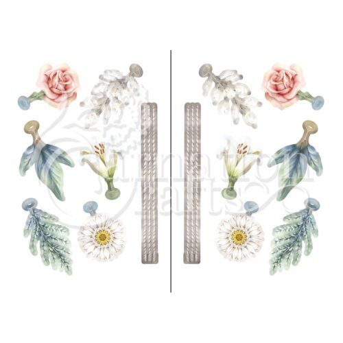 Carnation Crafts Floral Charms Vignette Downloads - Vignette 1